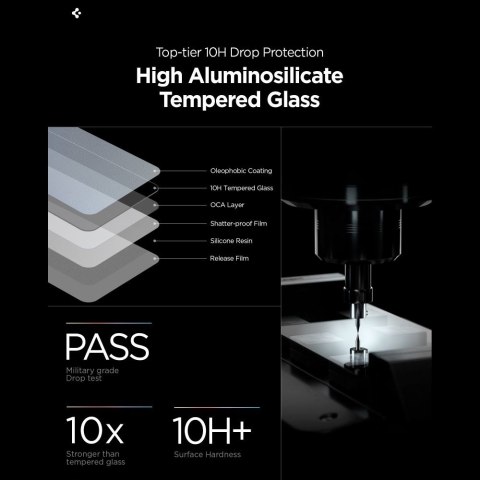 SZKŁO HARTOWANE SPIGEN GLAS.TR 'EZ FIT PRO AC' HD 2-PACK GALAXY S26 ULTRA CLEAR Spigen