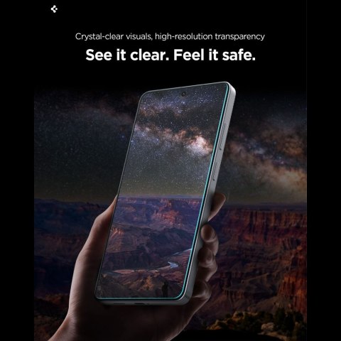 SZKŁO HARTOWANE SPIGEN GLAS.TR 'EZ FIT PRO AC' HD 2-PACK GALAXY S26 ULTRA CLEAR Spigen