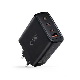 TECH-PROTECT NC140W-GAN 4-PORT NETWORK CHARGER PD 140W / QC3.0 BLACK Tech-Protect