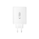 TECH-PROTECT NC140W-GAN 4-PORT NETWORK CHARGER PD 140W / QC3.0 WHITE Tech-Protect