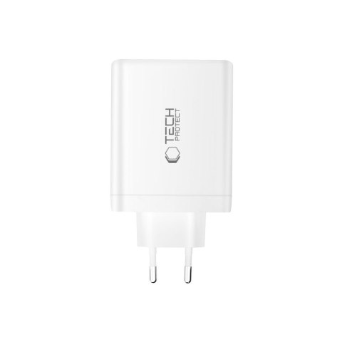 TECH-PROTECT NC140W-GAN 4-PORT NETWORK CHARGER PD 140W / QC3.0 WHITE Tech-Protect