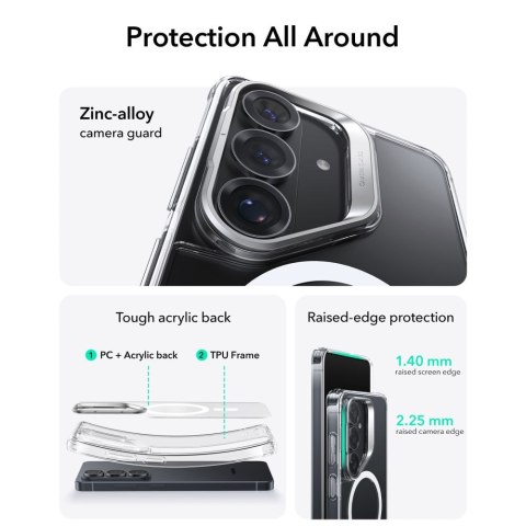ESR CLASSIC HYBRID KICKSTAND MAGSAFE GALAXY S26+ PLUS CLEAR ESR