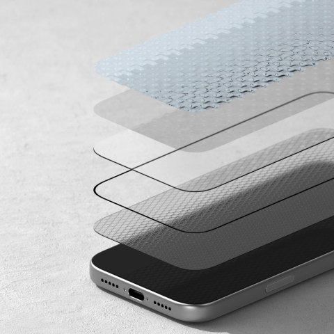 SZKŁO ANTYREFLEKSYJNE RINGKE EASY SLIDE ANTI REFLECTIVE TEMPERED GLASS IPHONE 17 PRO MAX BLACK Ringke