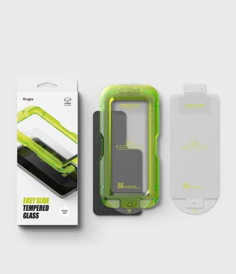 SZKŁO HARTOWANE RINGKE EASY SLIDE 2-PACK GALAXY S26 CLEAR Ringke