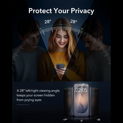 SZKŁO PRYWATYZUJĄCE ESR ULTRAFIT ARMORITE TEMPERED GLASS GALAXY S26 ULTRA PRIVACY ESR