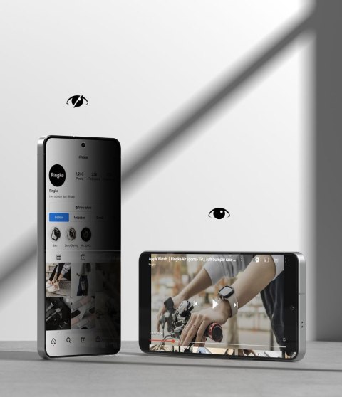 SZKŁO PRYWATYZUJĄCE RINGKE EASY SLIDE 2-PACK GALAXY S26 PRIVACY Ringke