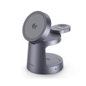 TECH-PROTECT A48 3IN1 MAGNETIC MAGSAFE WIRELESS CHARGER 25W QI2.2 DARK GREY Tech-Protect