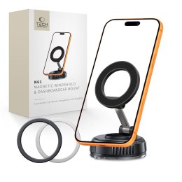 TECH-PROTECT N61 MAGNETIC MAGSAFE WINDSHIELD & DASHBOARD CAR MOUNT BLACK Tech-Protect