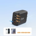 TECH-PROTECT NC200W-GAN 4-PORT NETWORK CHARGER PD 200W / QC3.0 BLACK Tech-Protect