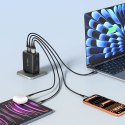 TECH-PROTECT NC200W-GAN 4-PORT NETWORK CHARGER PD 200W / QC3.0 BLACK Tech-Protect