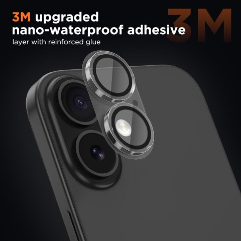 OSŁONA APARATU TECH-PROTECT CAMFULL FIT+ IPHONE 17 MATTE CLEAR Tech-Protect
