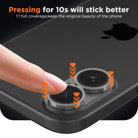 OSŁONA APARATU TECH-PROTECT CAMFULL FIT+ IPHONE 17 MATTE CLEAR Tech-Protect