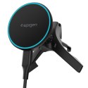 SPIGEN EV15MAQ ESSENTIAL MAGNETIC MAGSAFE VENT CAR MOUNT WIRELESS CHARGER 15W QI2 BLACK Spigen
