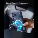 SPIGEN EV15MAQ ESSENTIAL MAGNETIC MAGSAFE VENT CAR MOUNT WIRELESS CHARGER 15W QI2 BLACK Spigen