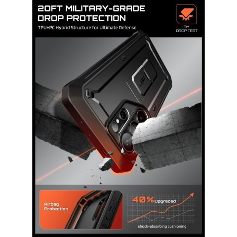 SUPCASE UNICORN BEETLE PRO & TEMPERED GLASS 2-PACK GALAXY S26 ULTRA BLACK Supcase
