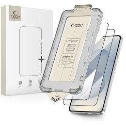 SZKŁO HARTOWANE TECH-PROTECT QUICK SET+ 2-PACK GALAXY S26+ PLUS BLACK Tech-Protect