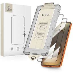 SZKŁO HARTOWANE TECH-PROTECT QUICK SET+ 2-PACK GALAXY S26 ULTRA BLACK Tech-Protect