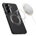 TECH-PROTECT ION CARBON MAGSAFE GALAXY S26 BLACK/SILVER Tech-Protect