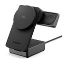 SPIGEN EF323MQ ESSENTIAL 3IN1 MAGNETIC MAGSAFE WIRELESS CHARGER 25W QI2.2 BLACK Spigen