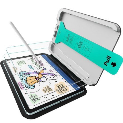 SZKŁO HARTOWANE ESR PAPER FEEL 2-PACK IPAD AIR 13" 1 / 2 / 3 2024-2026 CLEAR ESR