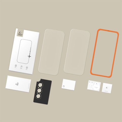 SZKŁO HARTOWANE TECH-PROTECT EASY SET+ 3-PACK GALAXY A37 5G CLEAR Tech-Protect