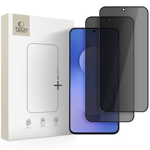 SZKŁO PRYWATYZUJĄCE TECH-PROTECT GLASS SPY+ 2-PACK GALAXY A37 / A57 5G / S25 FE PRIVACY Tech-Protect