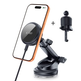 TECH-PROTECT V9 ARCTICBOOST MAGNETIC MAGSAFE DASHBOARD & VENT CAR MOUNT WIRELESS CHARGER 25W QI2.2 BLACK Tech-Protect
