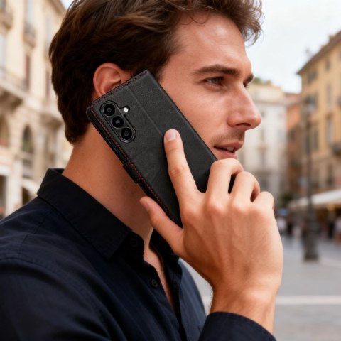 TECH-PROTECT WALLET GALAXY A57 5G BLACK/RED Tech-Protect