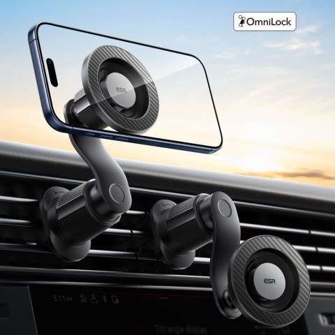 ESR OMNILOCK MAGNETIC MAGSAFE VENT CAR MOUNT BLACK ESR