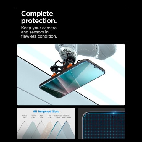 SZKŁO HARTOWANE SPIGEN GLAS.TR "EZ FIT HD" GALAXY A36 / A37 5G CLEAR Spigen