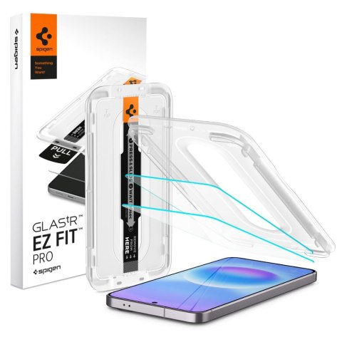 SZKŁO HARTOWANE SPIGEN GLAS.TR 'EZ FIT PRO' 2-PACK GALAXY A57 5G CLEAR Spigen