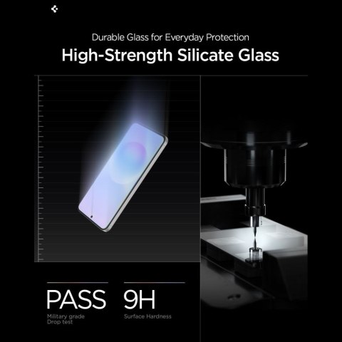 SZKŁO HARTOWANE SPIGEN GLAS.TR 'EZ FIT PRO' 2-PACK GALAXY A57 5G CLEAR Spigen