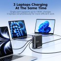 TECH-PROTECT DC240W-GAN 6-PORT DESKTOP CHARGER PD 240W / QC3.0 BLACK Tech-Protect