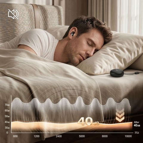 TECH-PROTECT QUIETFIT EARPLUGS BLACK Tech-Protect