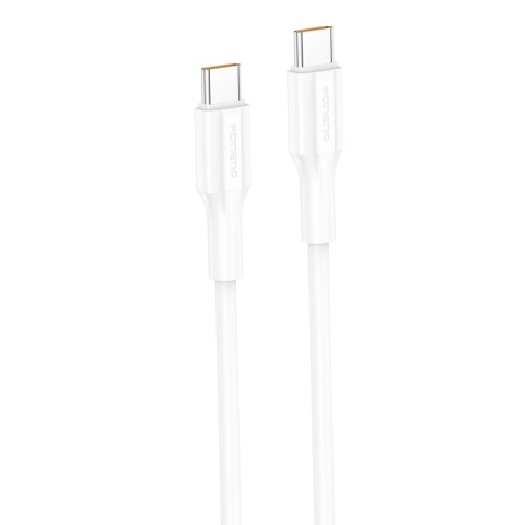 FONENG kabel XS01 USB-C - USB-C PD 60W 1M Biały