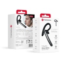 Słuchawka bezprzewodowa mono (ENC, Multipoint, BT 6.0 + EDR, 90mah) FORCELL Orion Slim czarny 0INT