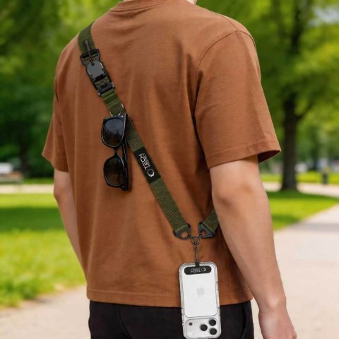 TECH-PROTECT C9S ROPE CROSSBODY ARMY GREEN Tech-Protect