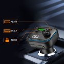 TECH-PROTECT CC07 3-PORT CAR CHARGER PD 54W + TRANSMITER FM BLUETOOTH BLACK Tech-Protect