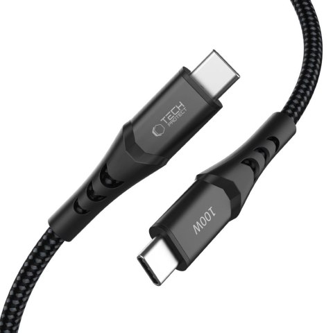 TECH-PROTECT UB11T ULTRABOOST TYPE-C CABLE PD 100W / QC3.0 200CM BLACK Tech-Protect