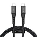 TECH-PROTECT UB11T ULTRABOOST TYPE-C CABLE PD 240W / QC3.0 100CM BLACK Tech-Protect