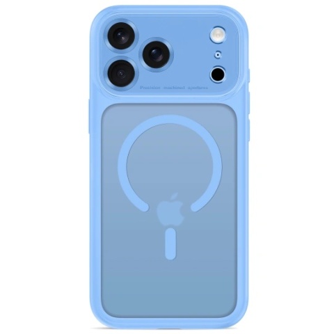 TECH-PROTECT MAGPEAK MAGSAFE CC IPHONE 17 PRO / 18 PRO MATTE LIGHT BLUE